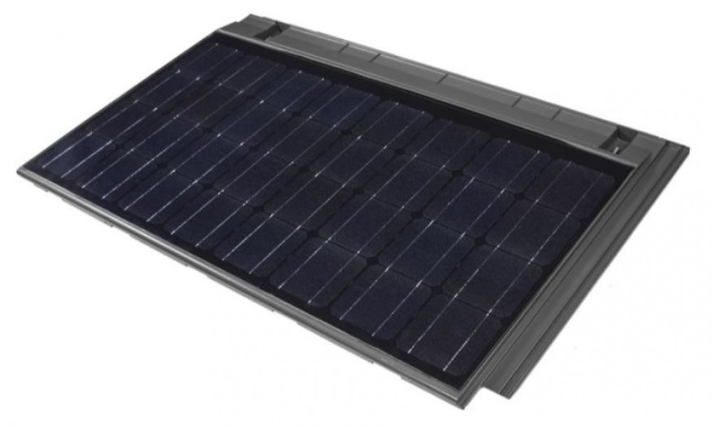 Tractile Solar Roof Tiles - BIPV-T