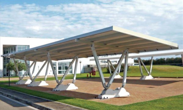 PV parking canopy