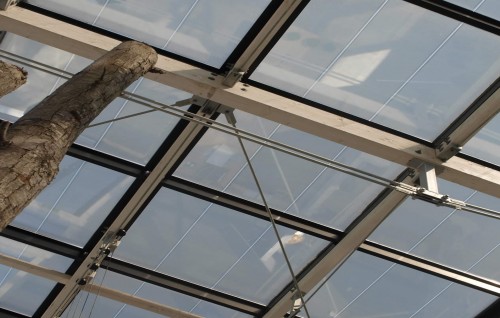 BIPV roof structure © Onyx Solar