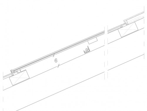 Technical detail of the modules fixing system, re-drawn by Eurac © Ing. Studio Blasbichler Srl