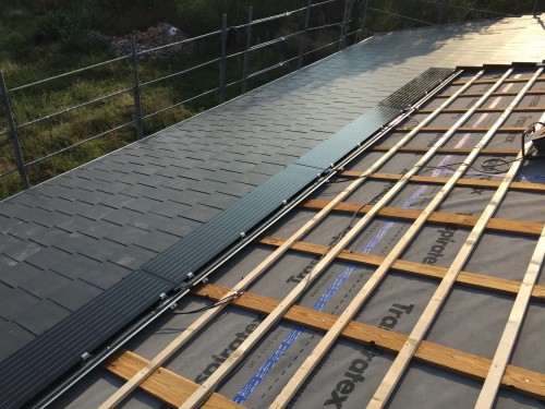 Fitting system for the BIPV modules © marco minelli architetto
