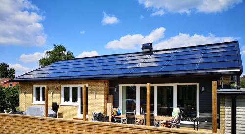 Roof integrated solar panels SOLID Solrif SoliTek