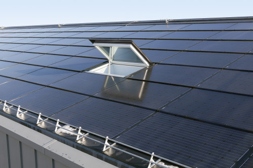 Roof integrated solar panels SOLID Solrif